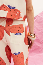 Load image into Gallery viewer, The Denim Shorts - Fraise
