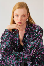 Load image into Gallery viewer, The Sequin Blazer
