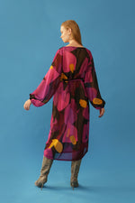 Load image into Gallery viewer, The Sheer Dress - Kukka (black)
