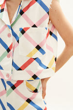 Load image into Gallery viewer, The Denim Vest - Iris
