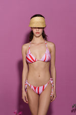 Load image into Gallery viewer, Triangle bikini - Alskar (pink)
