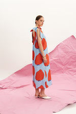 Load image into Gallery viewer, The Linen Dress – Fraise

