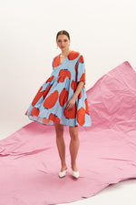 Load image into Gallery viewer, The Linen Mini Dress – Fraise
