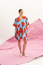 Load image into Gallery viewer, The Linen Mini Dress – Fraise
