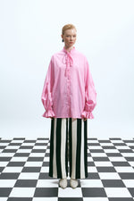 Load image into Gallery viewer, The Volume Sleeve Shirt – Candy Pink
