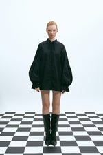 Load image into Gallery viewer, The Volume Sleeve Shirt – Black
