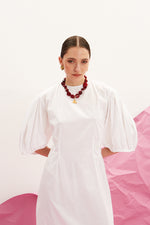 Load image into Gallery viewer, The Midi Dress - Crisp White
