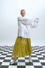 Load image into Gallery viewer, The Volume Sleeve Shirt – White
