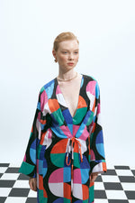 Load image into Gallery viewer, The Kimono Dress – Disco
