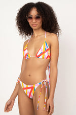 Load image into Gallery viewer, Triangle bikini - Swirl
