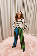 Load image into Gallery viewer, The Tailored Trousers - Striped
