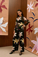 Load image into Gallery viewer, The Wide-Leg Pants - Hana black
