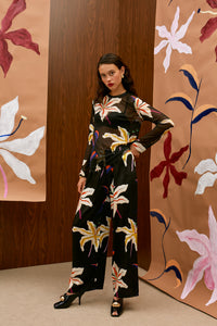 The Wide-Leg Pants - Hana black
