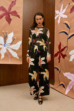 Load image into Gallery viewer, The Wide-Leg Pants - Hana black
