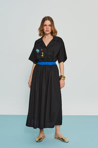 The Long Skirt - Black