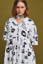 Load image into Gallery viewer, The Linen Mini Dress - Astrid
