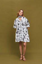 Load image into Gallery viewer, The Linen Mini Dress - Astrid
