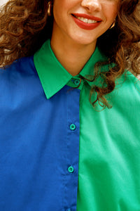 The Shirt - Green/Blue