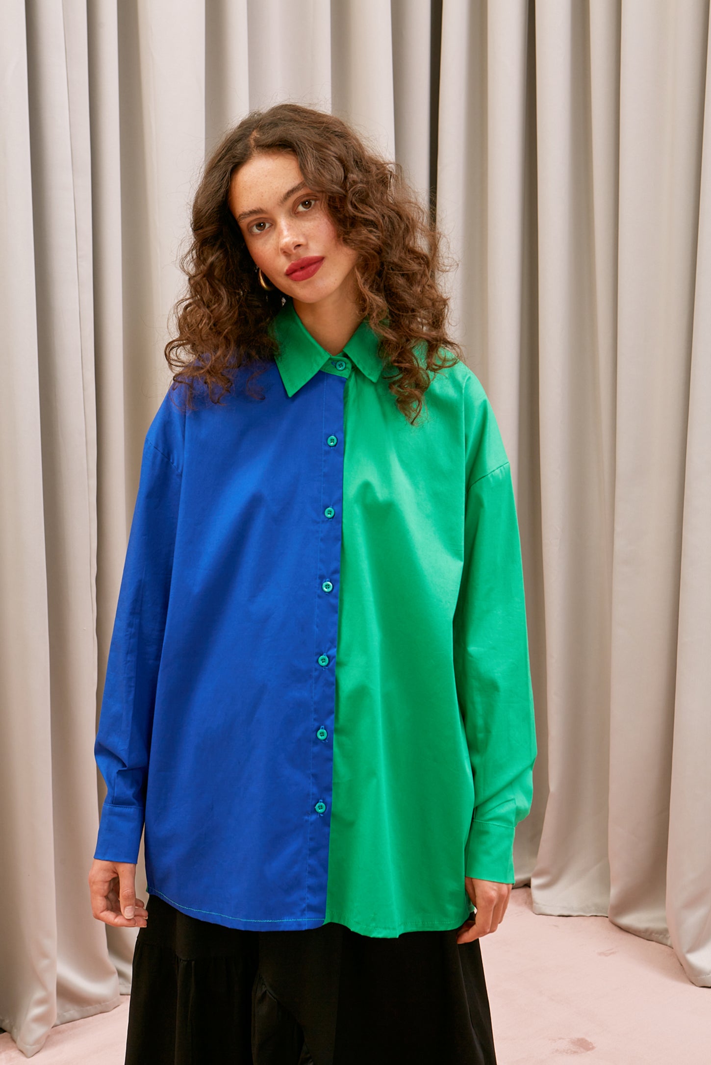 The Shirt - Green/Blue