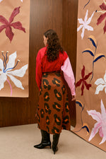 Load image into Gallery viewer, The Wrap Skirt - Leopard
