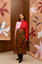 Load image into Gallery viewer, The Wrap Skirt - Leopard

