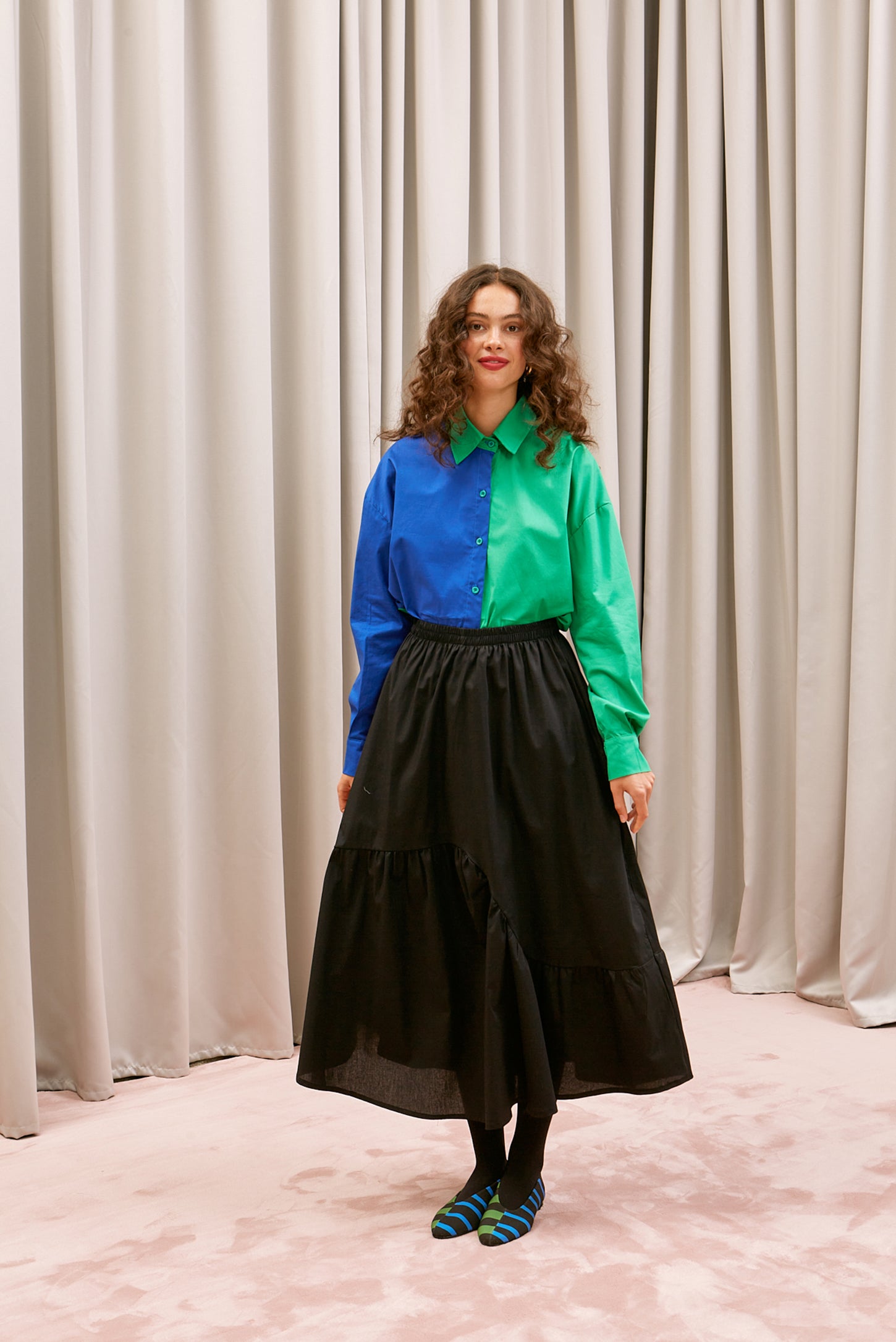 The Long Skirt - Black