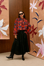 Load image into Gallery viewer, The Draped Blouse - Scarlett
