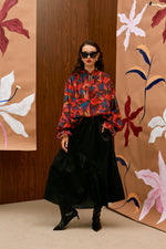 Load image into Gallery viewer, The Draped Blouse - Scarlett
