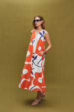 Load image into Gallery viewer, The V Long Dress - Blume

