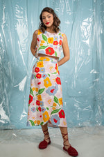 Load image into Gallery viewer, Wrap Skirt - Peach Bloom
