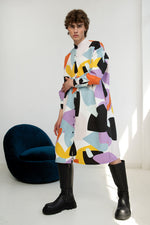 Load image into Gallery viewer, Mao Dress - Kukka (purple)

