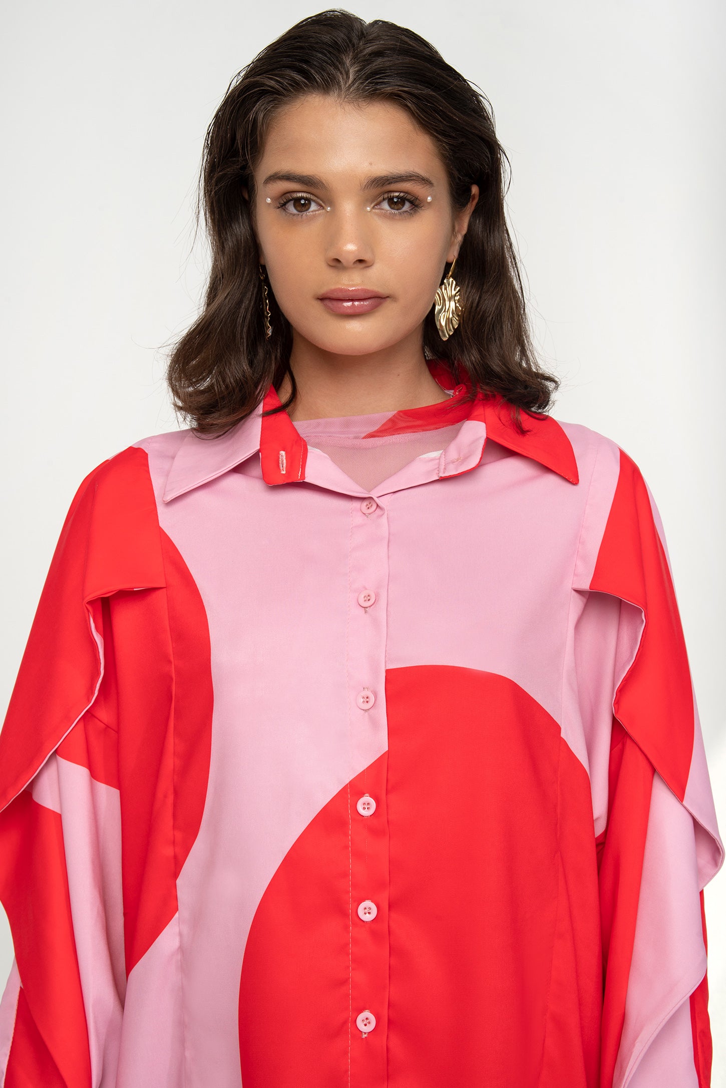 Shirt w ruffled sleeves - Sonora | Dresses | The Norm